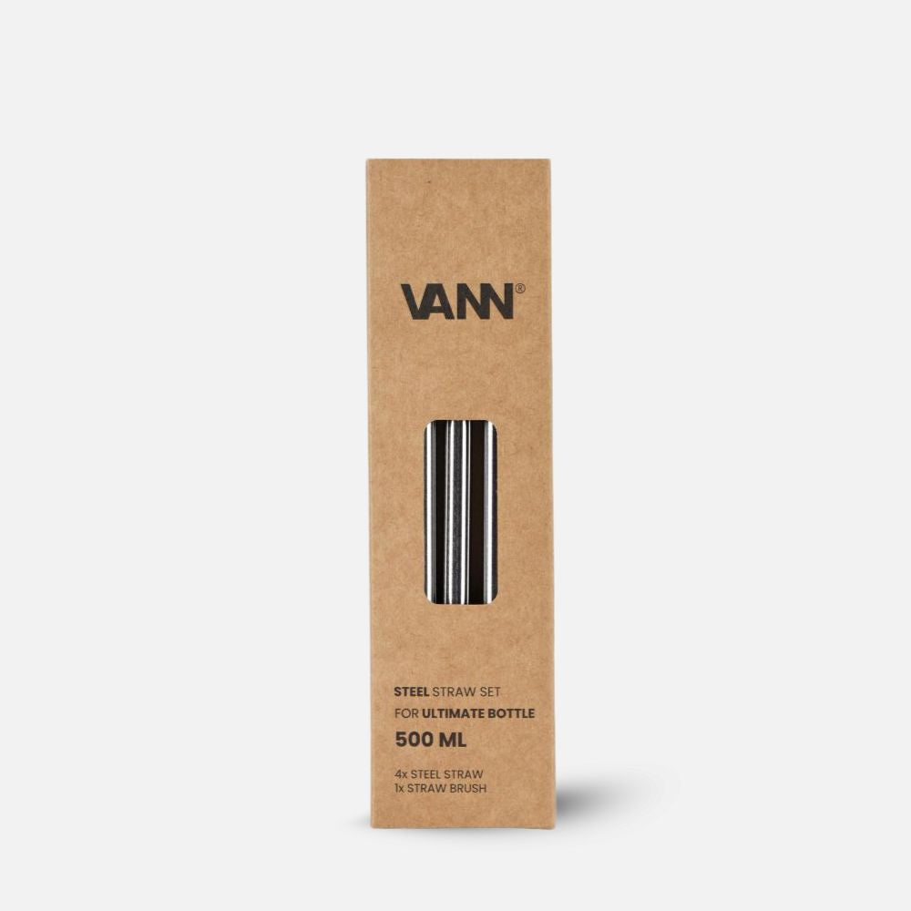 Stainless steel straw set - Ultimate Bottle