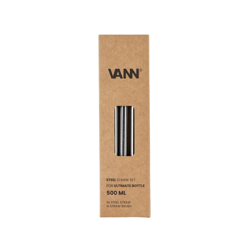 Stainless steel straw set - Ultimate Bottle