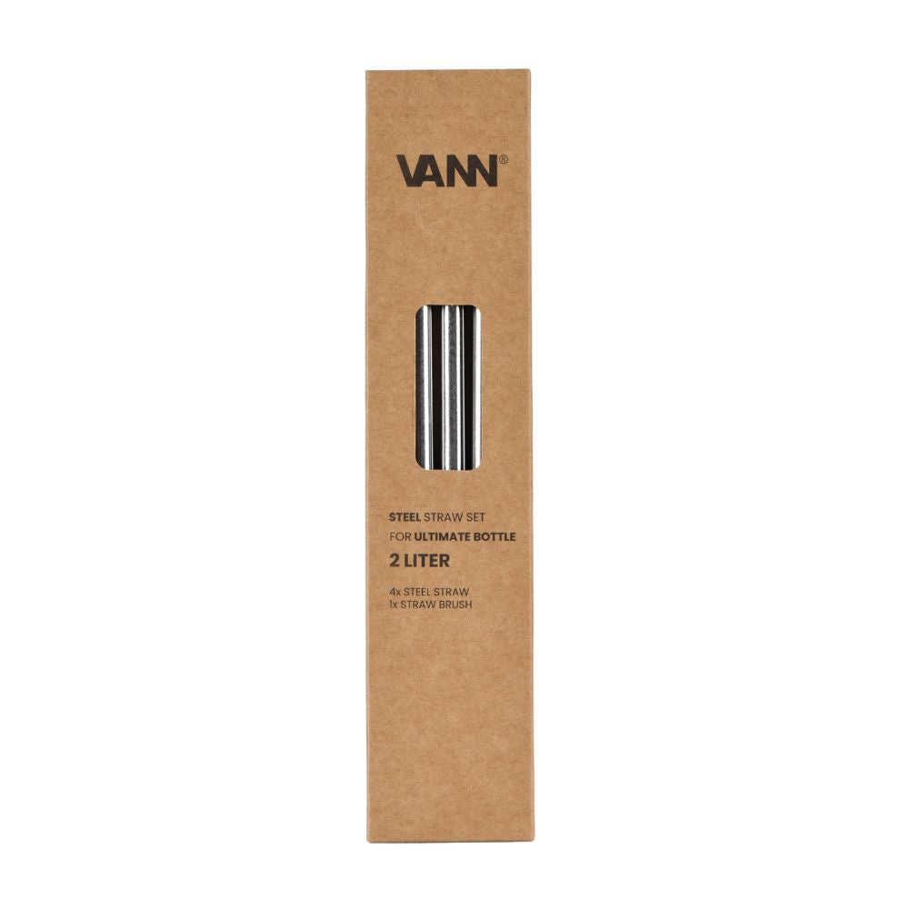 Stainless steel straw set - Ultimate Bottle