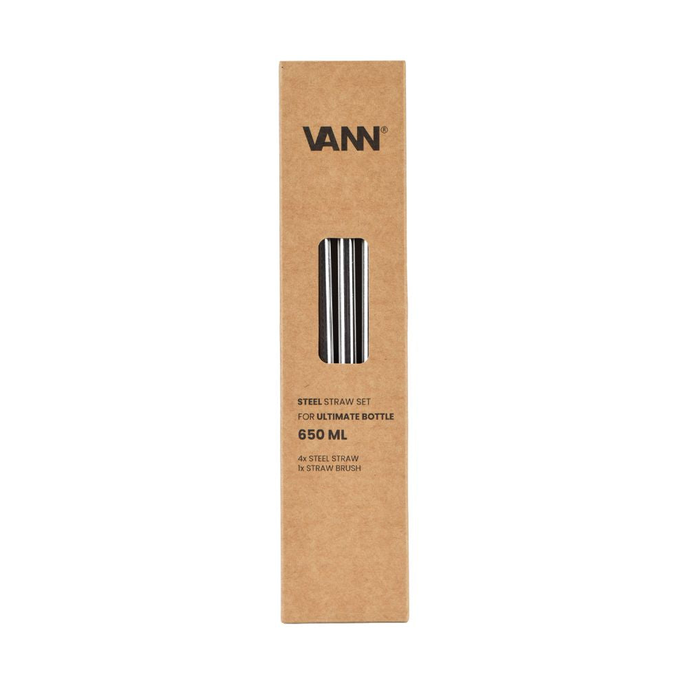 Stainless steel straw set - Ultimate Bottle