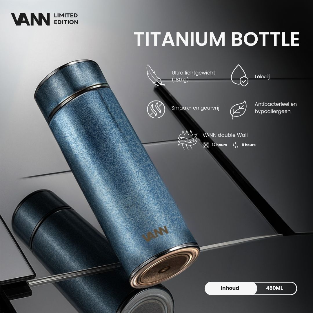 Titanium Water Bottle
