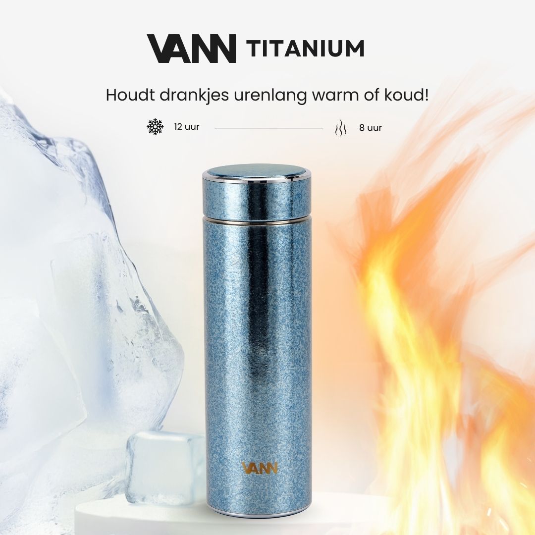 Titanium Water Bottle